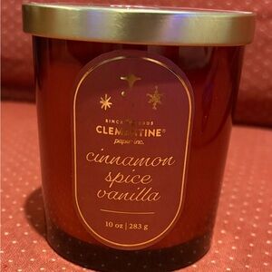 Cinnamon Spice Vanilla Candle from Clementine Paper - NEW